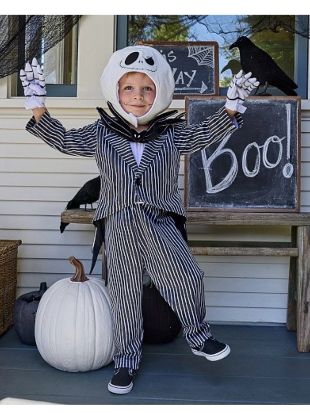 Pottery Barn Kids Nightmare before Christmas jack the skeleton